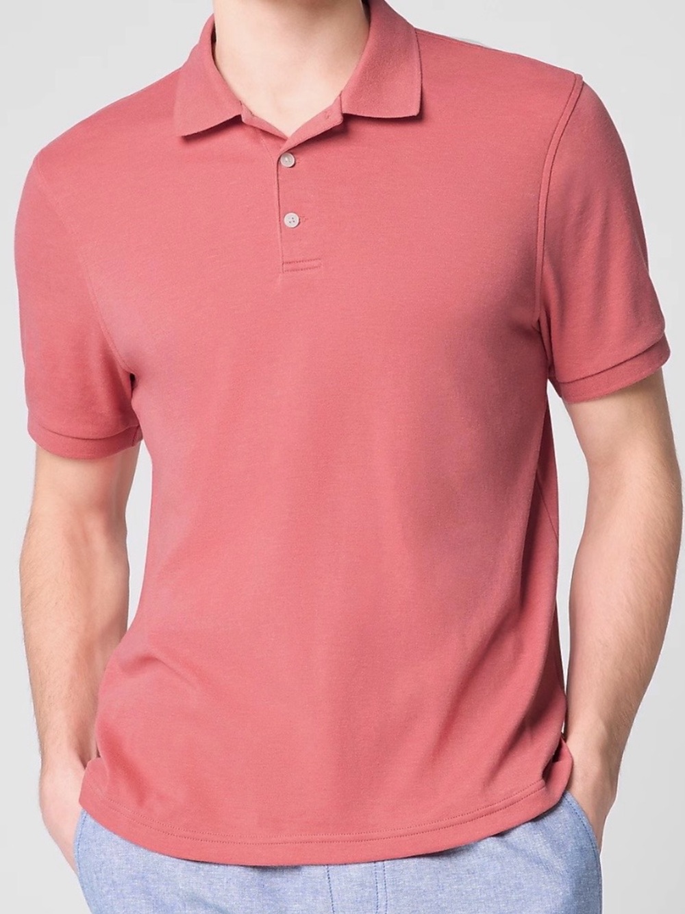 J. Crew Soft-Touch Cotton Polo Shirt size Large